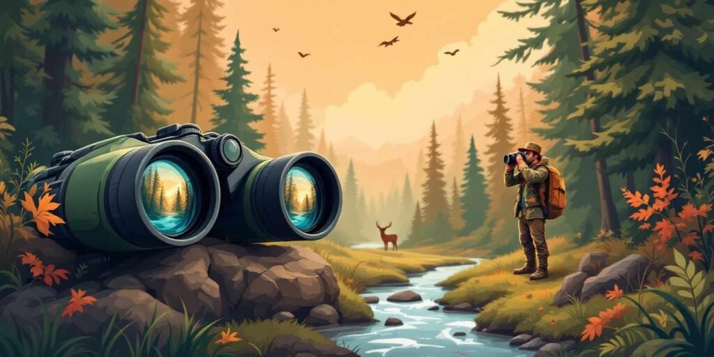 portable hiking binoculars Lightweight Binoculars for Hikers